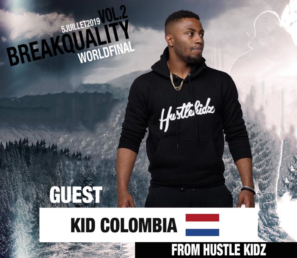 Bboy Kid colombia promotion breakdance by KFM Life