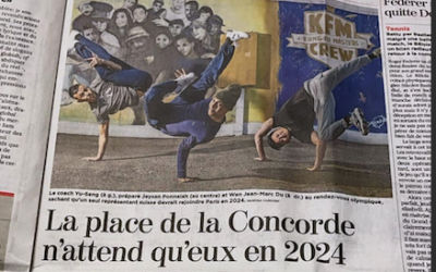 24heures – Breakdance aux JO avec Yu-Seng, Wen et Jeysan
