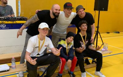 Les élèves de la KFM Dance school finaliste au battle Enfant Perdu à Lausanne