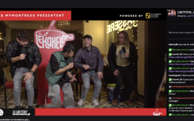 Yu-Seng en live sur la chaîne de Carmine Off